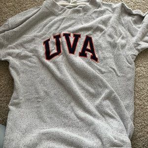 UVA League Embroidered Crewneck Sweatshirt